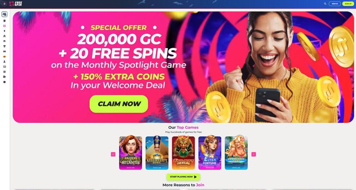 Free Spin casino bonuses